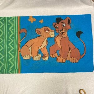 Vintage Disney lion king 2 Kiara and kova pillowcase